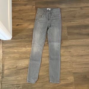 Agolde Light-wash Black/Grey Jean